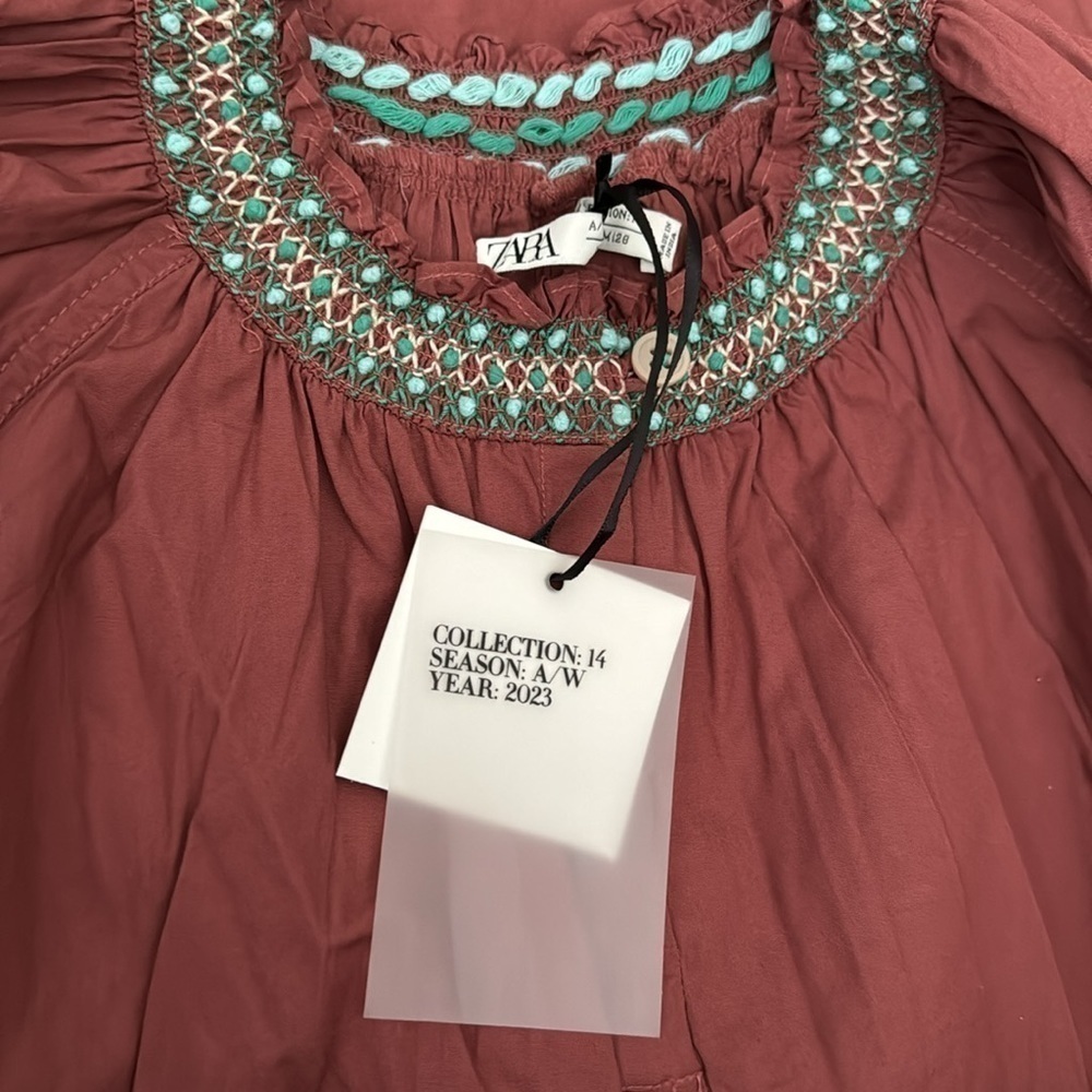 Zara Embroidered Dress Limited Edition - Picture 6 of 11